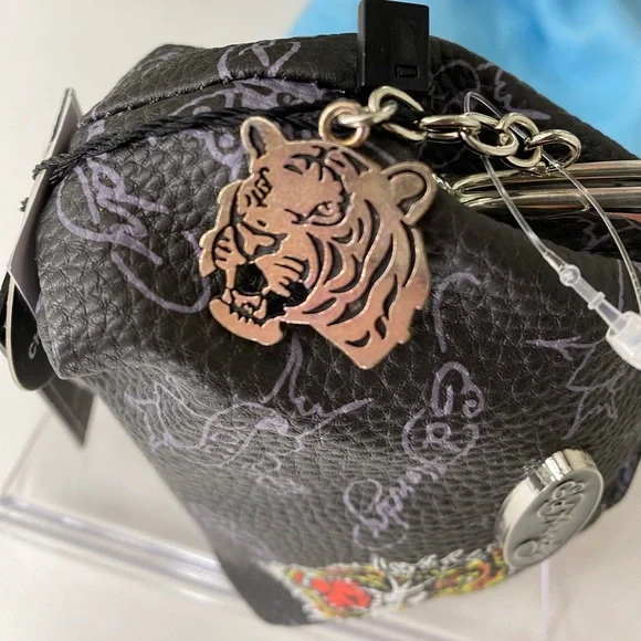Ed Hardy Coin Pouch with Tiger - Picture 2 of 5